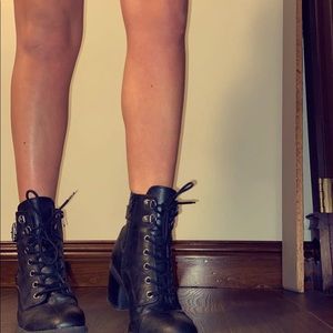 Black Combat Boots!